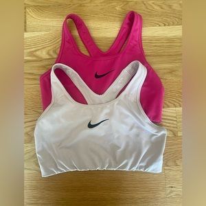 2 Nike Sports Bra - Size Large
